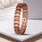 Men's Purple Copper Magnetic Therapy Bracelet for Exercise, Running, Joint Pain Relief, Jewelry