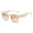 Gafas de sol cuadradas populares Ins para mujer, retro, estilo punk, de marca, tonos femeninos, protección UV400, gafas de sol de lujo para hombre, tendencia