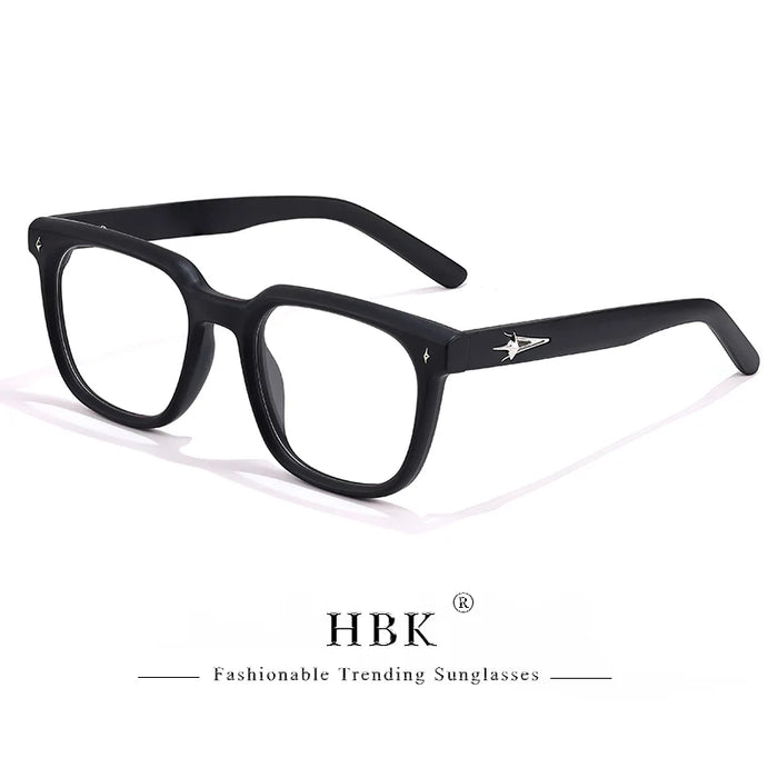 HBK New Fashion Square Glasses Frames Brand Design Unisex Frames Women Anti Bluelight Computer Glassesoptical Eyeglasses Frame