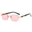 Rimless Sunglasses Rectangle Fashion Popular Women Men Shades Small Square Sun Glasses For Female Male Summer Traveling Oculos
