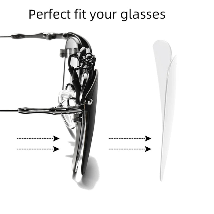 VIVIBEE Lunettes de soleil polarisées à clipser relevables et sans monture pour la conduite de nuit anti-éblouissement, avec verres de mode effet miroir vert