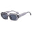 Petites lunettes de soleil rectangulaires pour hommes et femmes, verres solaires carrés, lunettes de voyage vintage rétro UV400, lunette de soleil femme, gafas de sol