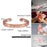 Solid Copper Bracelets for Women Adjustable Cuff Flower Copper Magnetic Bracelet Arthritis Benefit Health Energy Bracelet Female