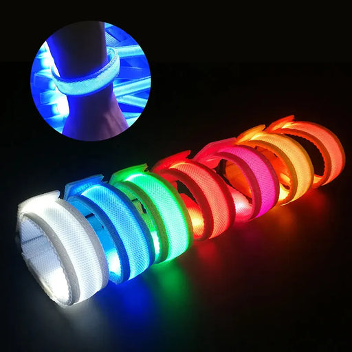 Bracelet lumineux LED YOMDID pour concert, fête, bar – Bracelet LED lumineux pour le sport, spectacles, soirées