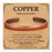 Pure Copper Bracelets for Women Men Waterproof Healing Cuff Bracelets Adjustable Chunky Healing Copper Bangle Jewelry Gifts
