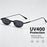 HBK New Retro Polarized Sunglasses Men Small Frame Tac Lenses Punk Sun Glasses Women Fishing Outdoor Party Eyeglasses