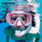COPOZZ Kids Diving Mask Full Face HD Anti Fog Scuba Mask Underwater Snorkel Mask Set Children Swimming Snorkel Diving Equipment