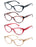 Gafas de lectura para mujer, diseño ojo de gato, ligeras, irrompibles, presbicia, con bisagra de resorte