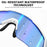 BUCKLOS Polarized Cycling Glasses UV400 Outdoor Sports Sunglasses Men Women MTB Cycling Goggles Road Bike Eyewear