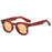 Ins Popular Women Square Sunglasses Men Vintage Rivets Punk Female GREEN Shades UV400 Fashion Male Sun Glasses