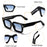 HBK Punk Vintage Square Men's  Sunglasses Brand Design Small Frame Sun Glasses Party Travel Glasses Gift Ideal Choice