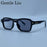 Photochromic Square Punk Sunglasses Men 2026 Luxury Brand Designer Rivet Sun Glasses Vintage Shades Male Driving Fashion Eyewear