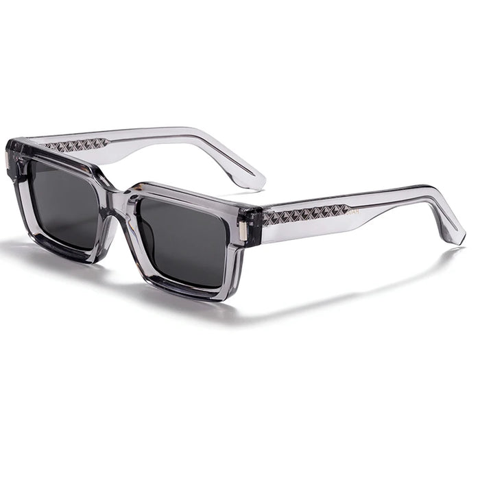 HBK Vintage Punk Men's Square Sunglasses Brand Design Small Frame Sun Glasses Party Travel Glasses Gift Ideal Choice