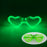 Funny LED Light Up Flashing Party Noodle Bridal Headband LED Glasses Girls Noodle Hair Bachelorette Party Rave Costume Dress Up