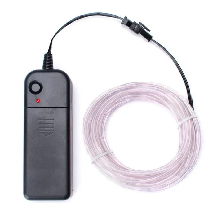 Flexible Neon Light Glow EL Wire Rope Cable LED Lights For Christmas Dance Rave Decoration DIY Shoes Clothing USB LED Strip Lamp