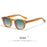 HBK Fashion Men's Sunglasses Gradient Lens Design Sun Glasses Simple Round Women Daily Wear Outdoor Shopping Travel Party