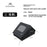 MOUNTAINHIKER 6.3㎡ Starry Sky Pattern Inflatable Tent Black Observation Skylight Quick Setup Outdoor Camping for 3/4 People Anti