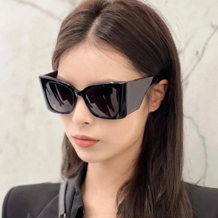 Women Oversize Square Sunglasses Men Wide Glasses Legs Travel Male Shades Female Gafas Oculos Retro Brand Designer Luxury UV400
