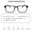 Gafas de lectura progresivas de titanio puro para hombres, antiluz azul, para presbicia, con almohadillas nasales ajustables, dioptrías de +1.0 a +4.0