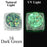 Luminous Glitter Gel Face Body Art Makeup UV Glow in The Dark Waterproof Long Lasting for Party Rave Festival Cosmetic Tool