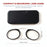 Portable Nose Clip Reading Glasses Men Women Mini Legless Presbyopic Eyeglasses Stick On Phone Case Wallet Pocket Reader Glasses