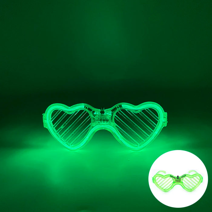 Nouvelles lunettes lumineuses LED sans fil pour festival, rave, soirée, lunettes de soleil mosaïque lumineuses néon, lunettes de club disco