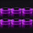 6-60Pcs LED Bracelets for Party Glow in The Dark Flashing Wristband 3 Modes Adjustable Light Up Armband for Wedding Party Favors