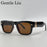 Lunettes de soleil rétro steampunk carrées photochromiques pour hommes, marque de luxe, design oversize, monture épaisse, rivet, lunettes de soleil pour homme