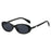 Ins New Retro Oval Women Sunglasses Personality Brand Small Frame Design Fashion Trend High Quality Men Shades UV400