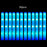 30pcs Blue LED Light Up Foam Sticks Glow Wand 3-Mode Flashing Cheer Tube Glow in The Dark  Wedding Birthday Concert DJ Raves