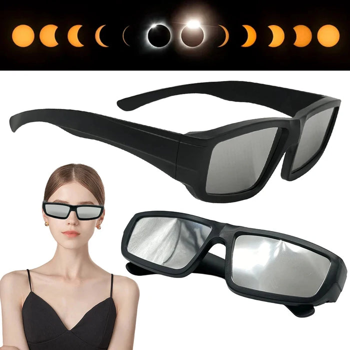 Lunettes d'éclipse solaire 1/2/3/5 pièces, sûres, certifiées ISO, pour l'observation de l'éclipse solaire