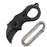 1 unidad NUEVO Mini Cuchillo Llavero Acero Inoxidable Camping Pequeño Cuchillo Mini Portátil Pelador Hoja Fija Multiherramienta EDC con Ca