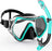 Diving Mask Snorkeling Set - Silicone Swimming Glasses - Snorkeling Tube - For Adult Snorkeling Only