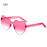 1PC Luxury Heart Shaped Sunglasses Big Frame Love Effect Sun Glasses Retro Women  lana del rey Eyewear UV400 Protection