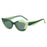 Fashion Cat Eye Candy Colors Sunglasses Women Retro Brand Designer PUNK Eyewear Men Trending Sun Glasses UV400 Y2K Oculus