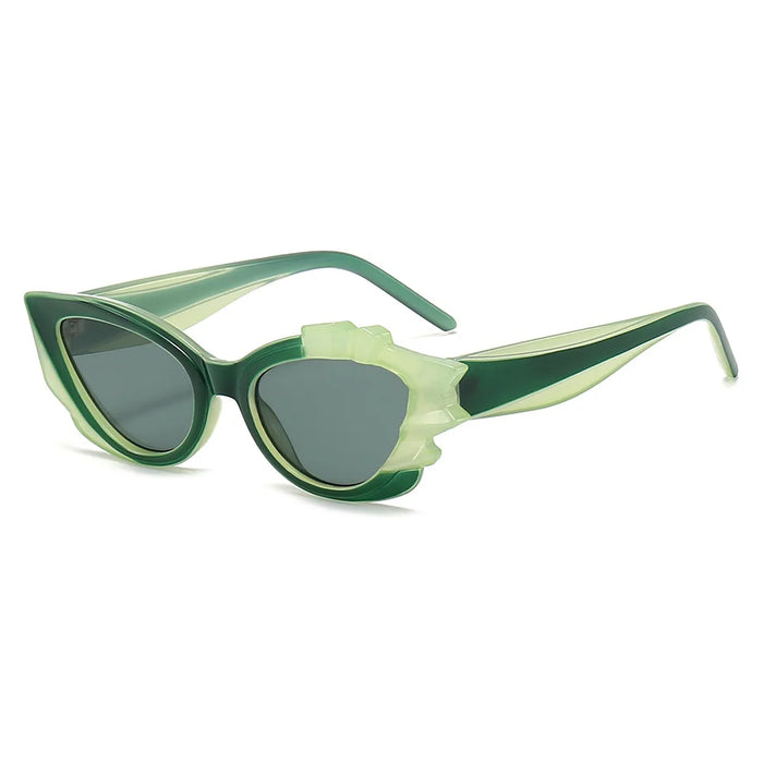 Fashion Cat Eye Candy Colors Sunglasses Women Retro Brand Designer PUNK Eyewear Men Trending Sun Glasses UV400 Y2K Oculus