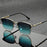 Lunettes de soleil carrées vintage en métal pour hommes et femmes, lunettes de protection UV400 tendance rétro unisexe