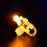 20Pcs 6 Color Luminous LED Finger Lights Glow In The Dark Finger Flashlights Toys For Kids Birthday Wedding Rave Party Supplies