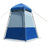 Shower Tent 150D Oxford Silver Coated Simple Toilet Tents Privacy Waterproof Fishing Tent Camping Supplies 160x160x240cm