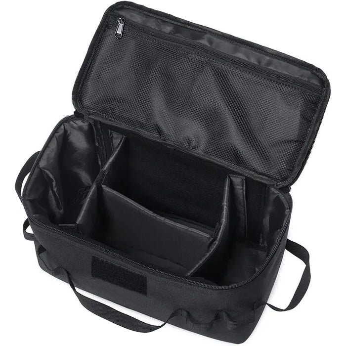 Sac de rangement pour réservoir de gaz de camping en plein air, grande capacité, sac à outils pour piquets de terre, sac de kit d'ustensiles de cuisine de pique-nique pour bidon de gaz