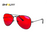 SHINU Gafas con lentes de bloqueo de luz azul para hombre, lentes naranjas, filtro de luz azul, mejor sueño y descanso, montura de metal