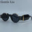 Lunettes de soleil rondes Steampunk gothiques à petite monture pour hommes 2026, marque de luxe Y2K, lunettes de soleil punk pour hommes, monture épaisse rétro