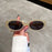 Vintage Oval Sunglasses Women Fashion Retro Female Sun Glasses New Trendy Luxury Brand Designer UV400 Lady Shades Eyewear