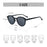 ZENOTTIC Retro Round Night Vision Yellow Sunglasses Men Women Goggles Glasses UV400 Sun Glasses Driver Night Driving Eyewear