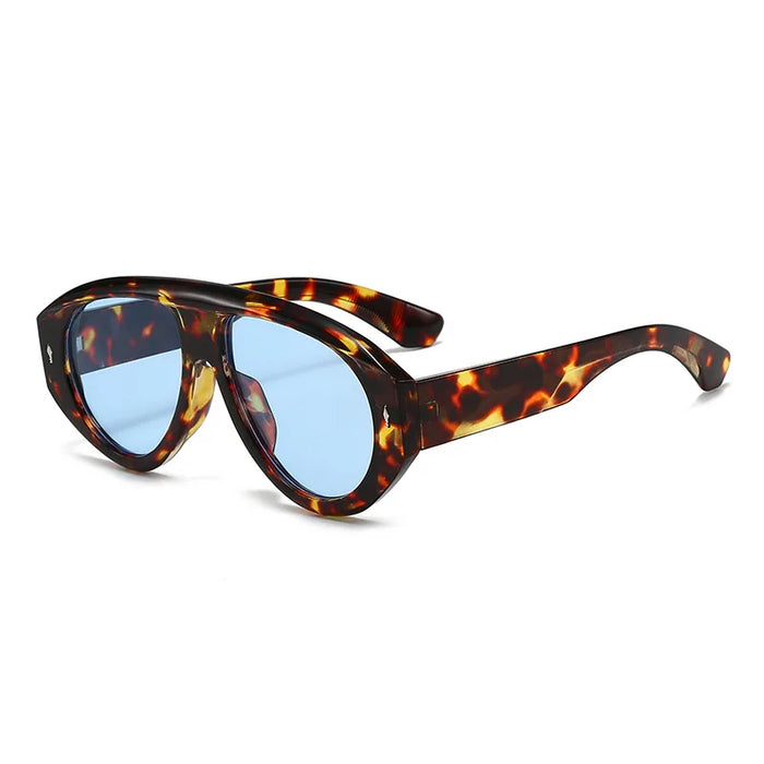 New Oversized Square Sunglasses Women Trending Sun Glasses Men Shades Outdoor Cycling Trendy Eyeglasses UV400