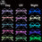6 12 24 30 Pièces de fournitures de fête néon Chapeaux formels néon phosphorescents à la lumière UV Chapeau fluorescent Décorations de fête à lumière UV pour adultes