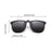 VIVIBEE Men Polarized Lens Flip Up Clip on Sunglasses Women Photochromic Oversized Driving Sun Glasses UV400 Gradient Clips