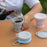 Vaso Plegable de Silicona para Exteriores con Agujero para Colgar, Vaso de Agua Portátil Creativo para Viajes, Lavado, Moda, Viajes, Silicona