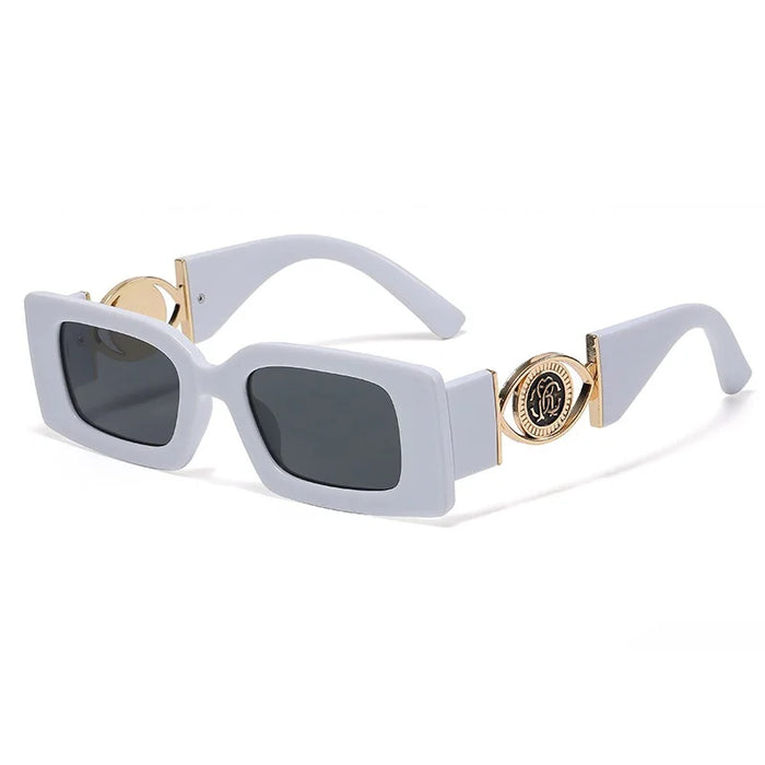 Small Rectangle Sunglasses Men Women Travel Shades Square Sun Glasses Vintage Retro Lunette Soleil Femme Gafas De Sol UV400