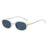 Retro Small Oval Sunglasses Women Men Rivets Shades Fashion Eyewear Luxury Sun Glasses UV400 Brand Oculus Female Gafas